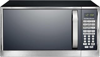 Hamilton Hamilton Beach Horno De Microondas De 1.4 Ft, Hb-p10034al-j9, Acero