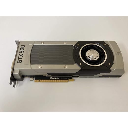 Nvidia GeForce GTX 980 4GB GDDR5 PCIe 3.0 x16 SLI DVI/HDMI/DP Gaming Graphics Card Advanced GPU