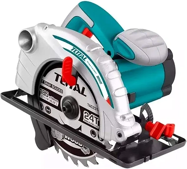 سعر ومواصفات توتال تولز يعمل على سلك كهرباء TS1141856 - مناشير دائرية (B0924MG4JG) على Amazon EG