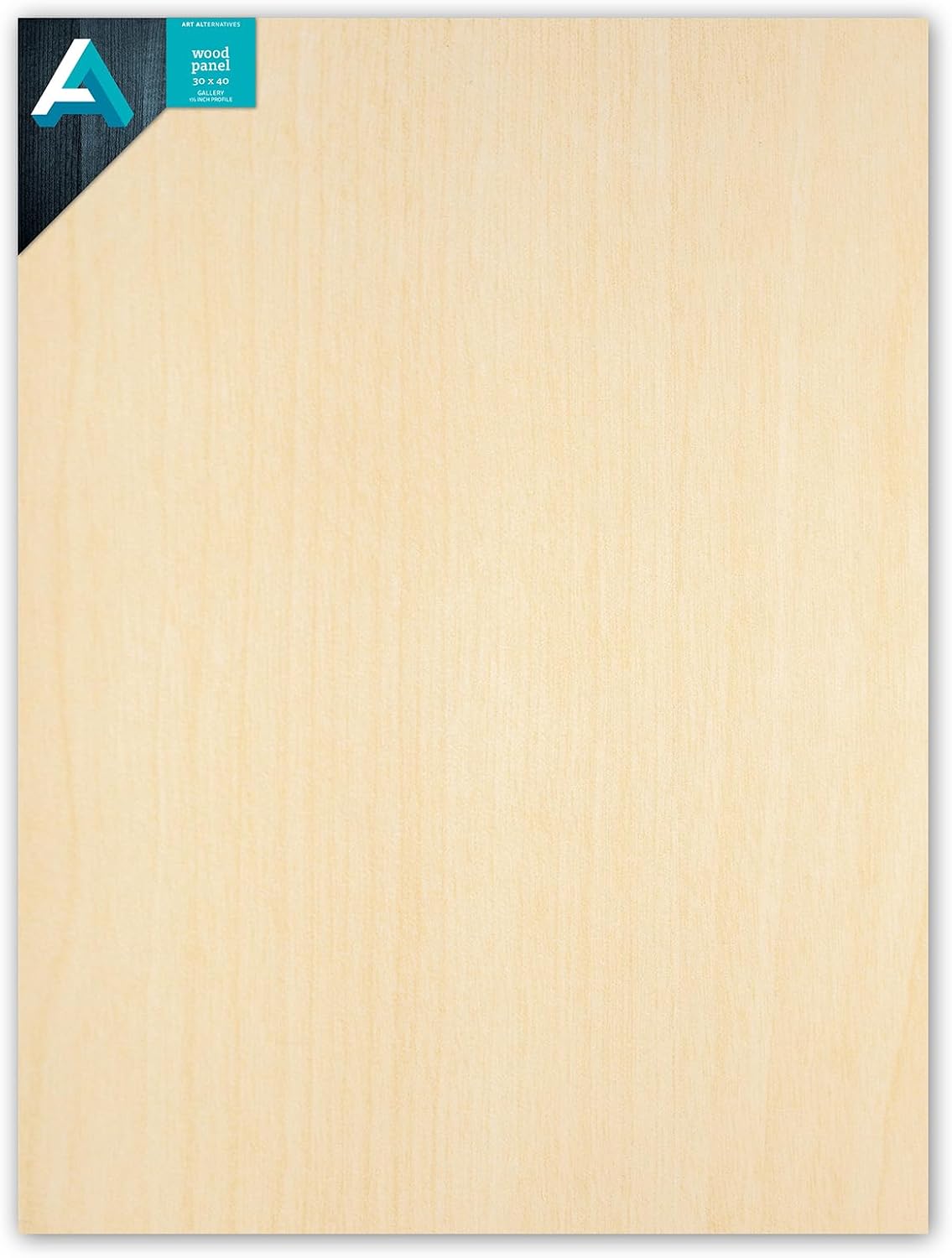 Art Alternatives Classic Wood Panel, Gallery, 1.5 in Profile, 30 in x 40 in