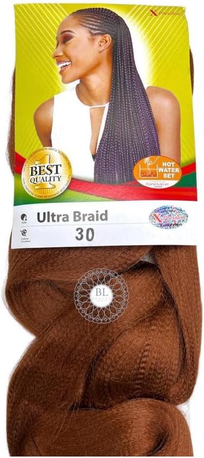 X-PRESSION Ultra Braiding Hair - Original Kanekalon, All Shade Available - 82'' (XP-30)