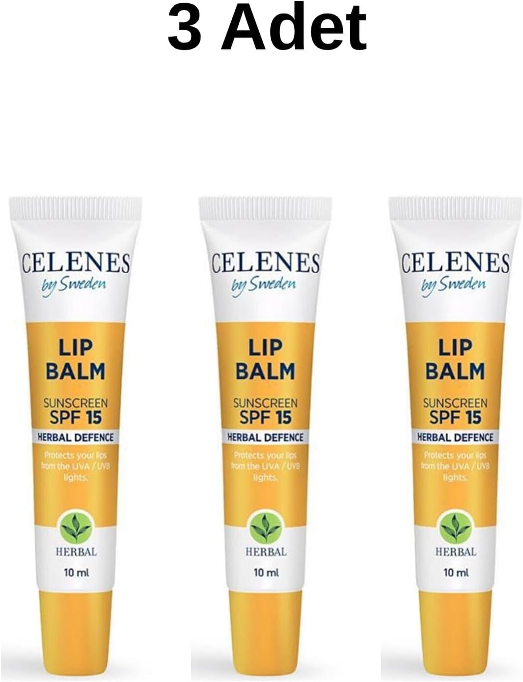 Celenes By Sweden By Sweden Herbal Yoğun Nem Lip Balm 3 Adet