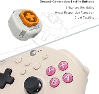 GuliKit KK3 Pro Vezeték Nélküli Kontroller Switch OLED-hez, PC-hez - Hall Joystick, 1000Hz Válaszidő, Mágneses Vibráció, Hyperlink Adapter,  5