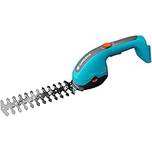 Gardena PowerCut Cordless Grass and Shrub Shears 20/18 V P4A Solo Secateurs for Hedges and Lawn, Cutting Width Grass Blade 8 cm, Shrub Blade 20 cm, Easy Blade Replacement, without Battery 14750-55