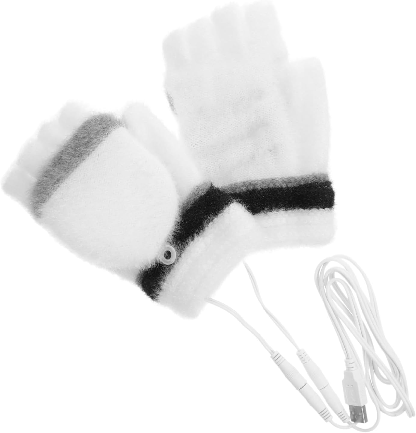 Didiseaon 1Pair USB Heated Thermal Gloves Gloves for Outdoor Sports Skiing Cycling Comfortable and Durable Hand Warmers for Cold Weather
