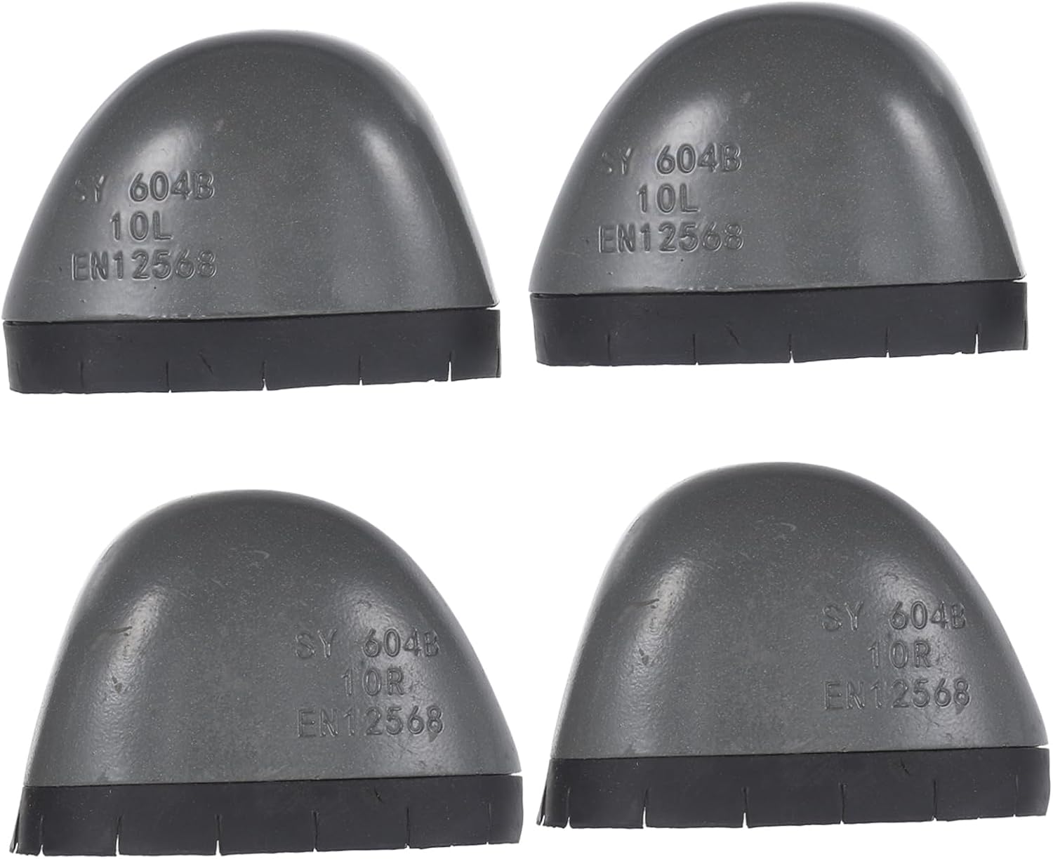 4pcs Metal Toe Caps for Safety Shoes Puncture-resistant and Breathable Toe Protectors for Work Includes for Enhanced Comfort and Protection Labor Environments
