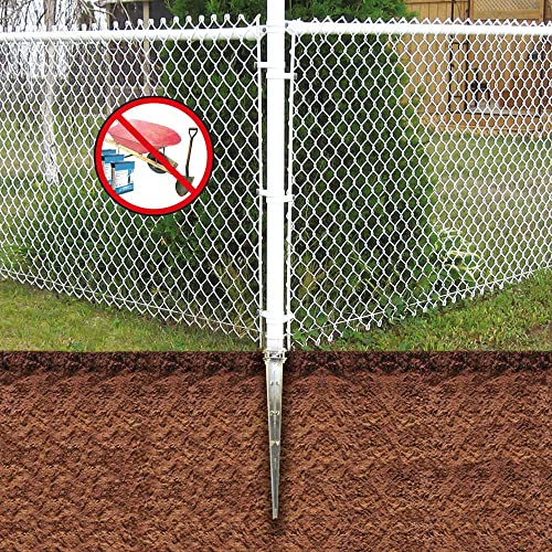 Pylex Spytek 238 Adjustable Ground Spike fits 2-3/8 in. Round Post