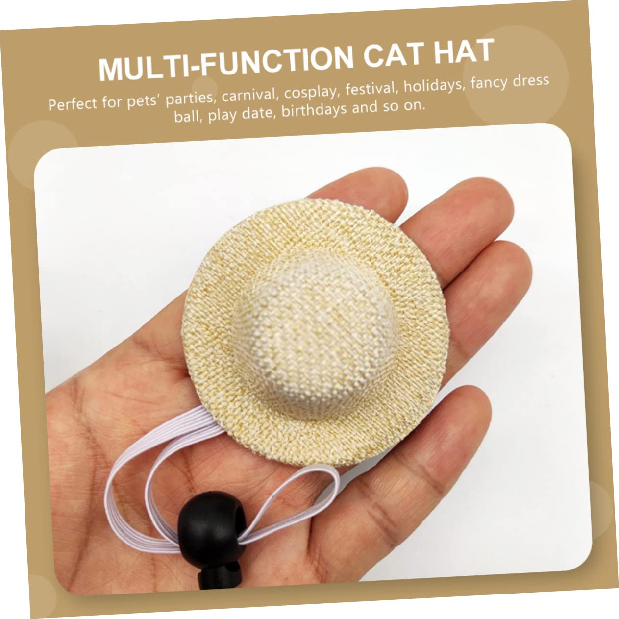 SUPVOX Chapeau Crabe Pour Animaux De Compagnie Accessoire De