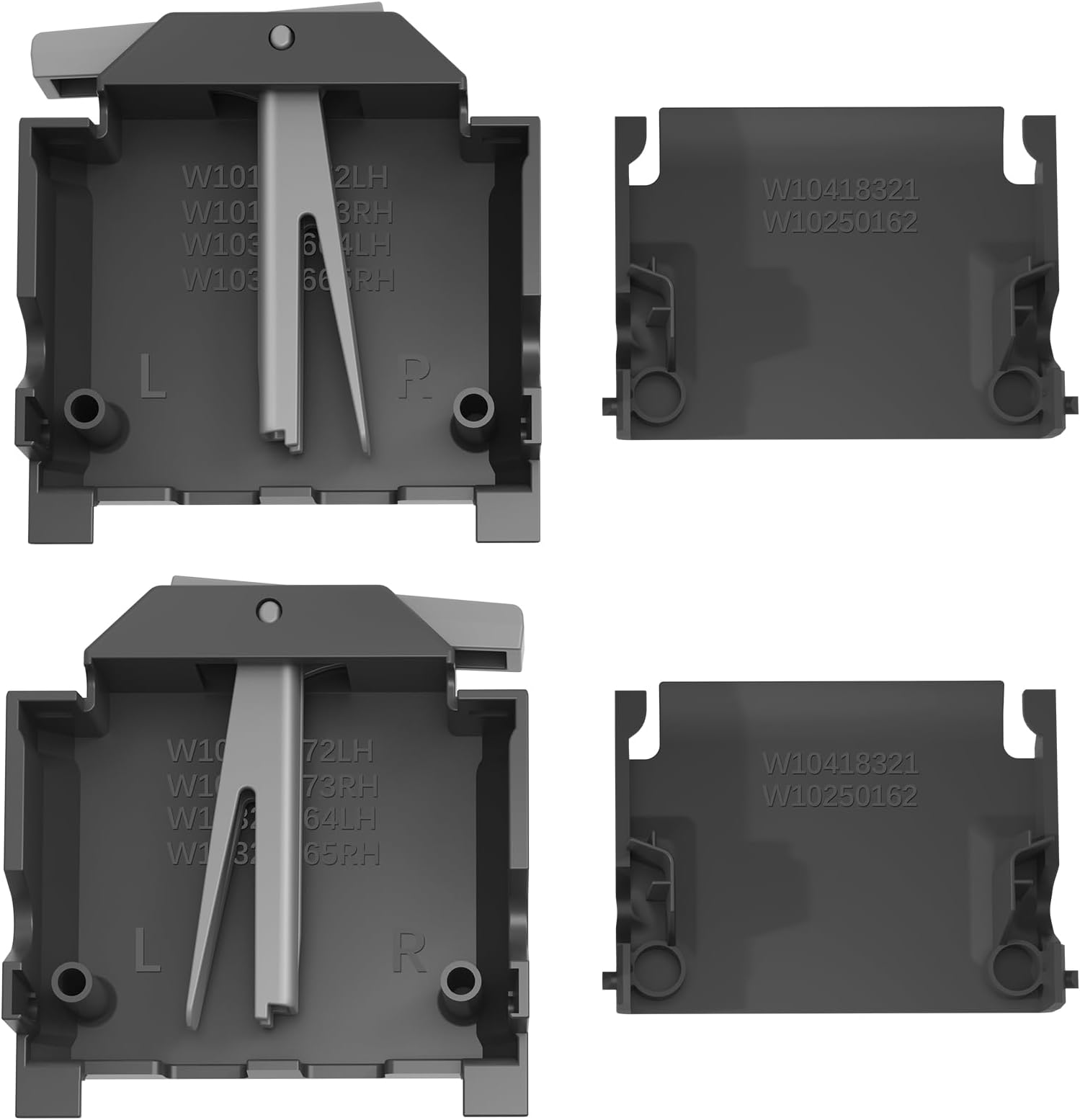 Amazon.com: UPGRADED W10350375 Dishwasher Top Rack Adjuster Parts ...