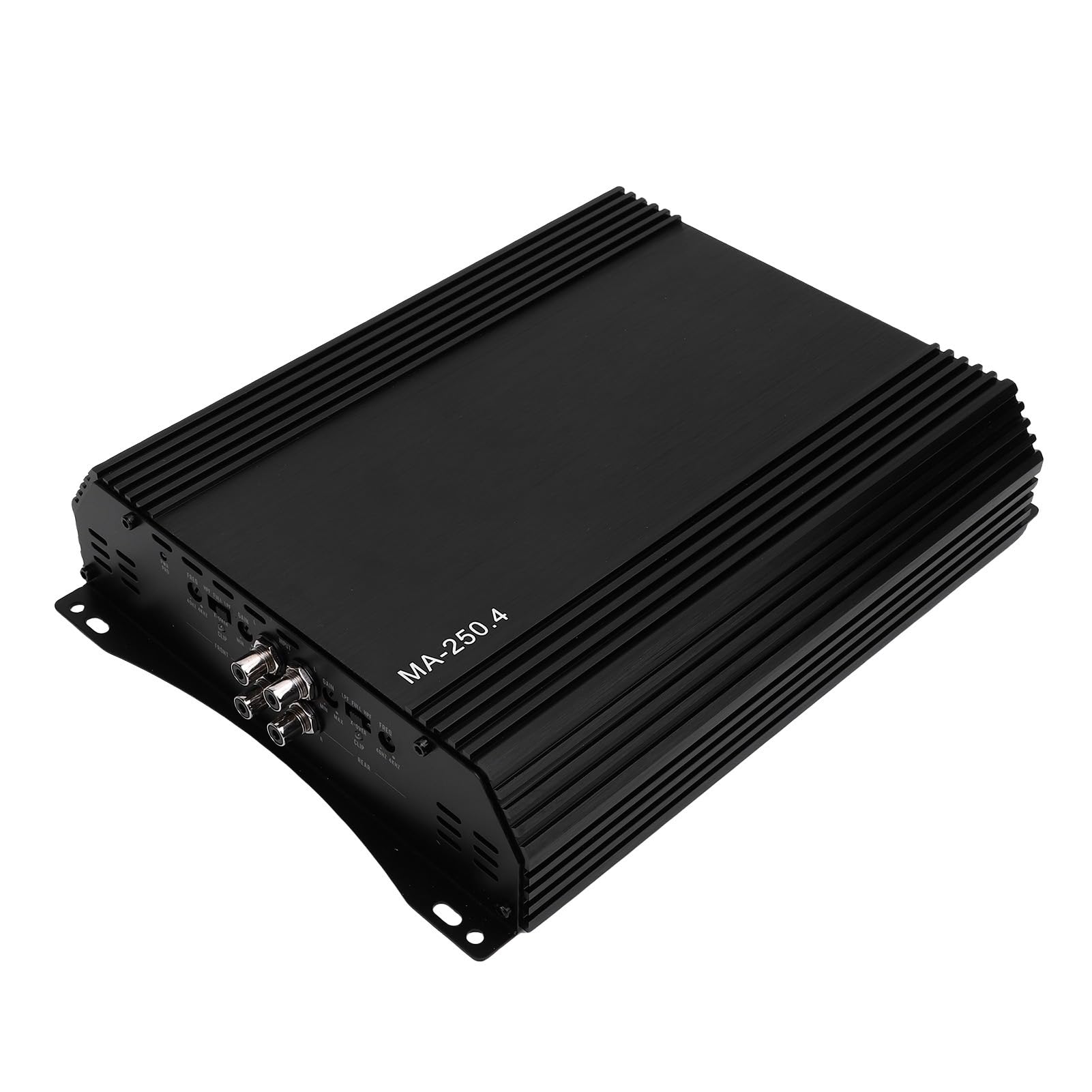 Luocute Car Audio 4 Channel Amp Amplifier 12V 4 X 250W High Power Output Aluminium Alloy Class D Car Stereo Amplifier