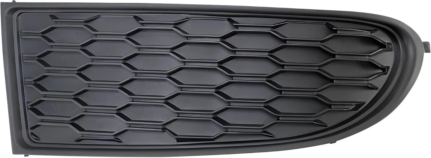 I-MATCH AUTO PARTS Front Right Passenger Side Fog Light Bezel Molding Cover Grille Trim Black Textured Honeycomb Pattern For 2011-2020 Dodge Journey 68079852AB CH1039180