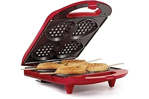 Holstein Housewares Delicious Breakfast Creations Mini Waffle Maker