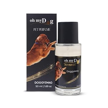 Oh My Dog Perfume Spray Control Body Odour & Keep Coat Smelling Fresh for Dogs, Puppies, Cats and Kittens (50ml, Doggy Swag) - Pack of 1