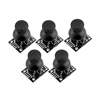 Vista 1 de DEVMO 5 unidades de joystick Breakout Module Shield PS2 Joystick Game Controller compatible con Ar-duino
