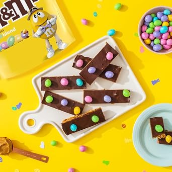 M&MS Peanut Milk Chocolate Assorted Pastel Easter Candy Bulk, Party Size, Resealable Pouch, 38 oz Bag