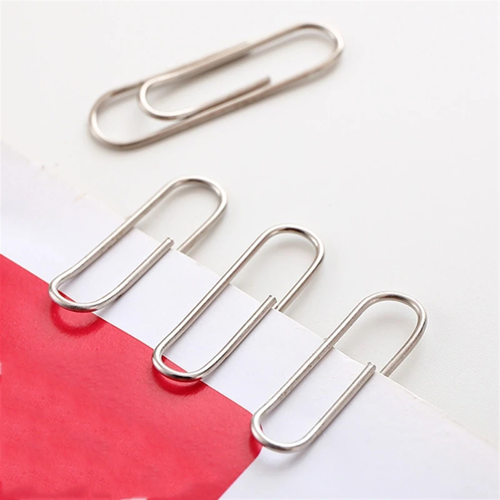 Trombone Accessoires de papeterie, trombones, marque-pages, classeurs, trombones, classeurs de bureau for étudiants Trombones Bureau(200PCS)
