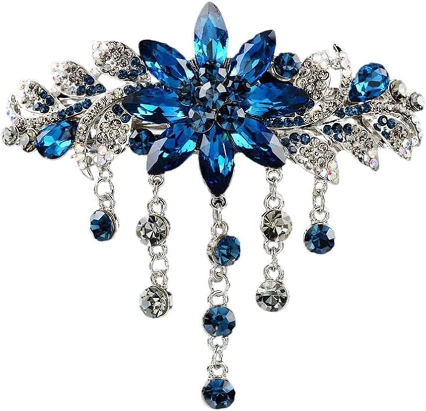 女性のヘッドギア ヘアピン、ヘアアクセサリー、ラインストーン ヘアクリップ ウェディング ヘアクリップ ヘア スタイリング グリップ