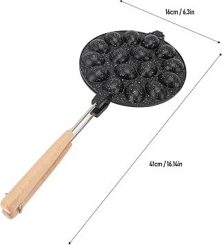 Walnut Cookie Maker, 16 Nuts Nut Cookies Maker Maker, Walnut Cookie, Russian - Oreshki Maker, Walnut Cookie Maker Oreshek, Nutty Maker (A)
