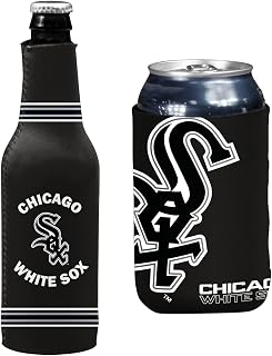MLB Baseball Can & Bottle Holder Insulator Beverage Cooler