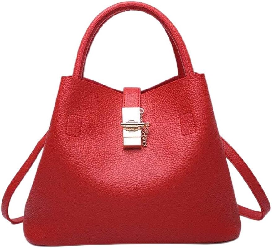 Handbag， Bag, Women's Handbag Time Simple Bucket Temperament Wild Shoulder Crossbody Large Capacity Handbags Shopping