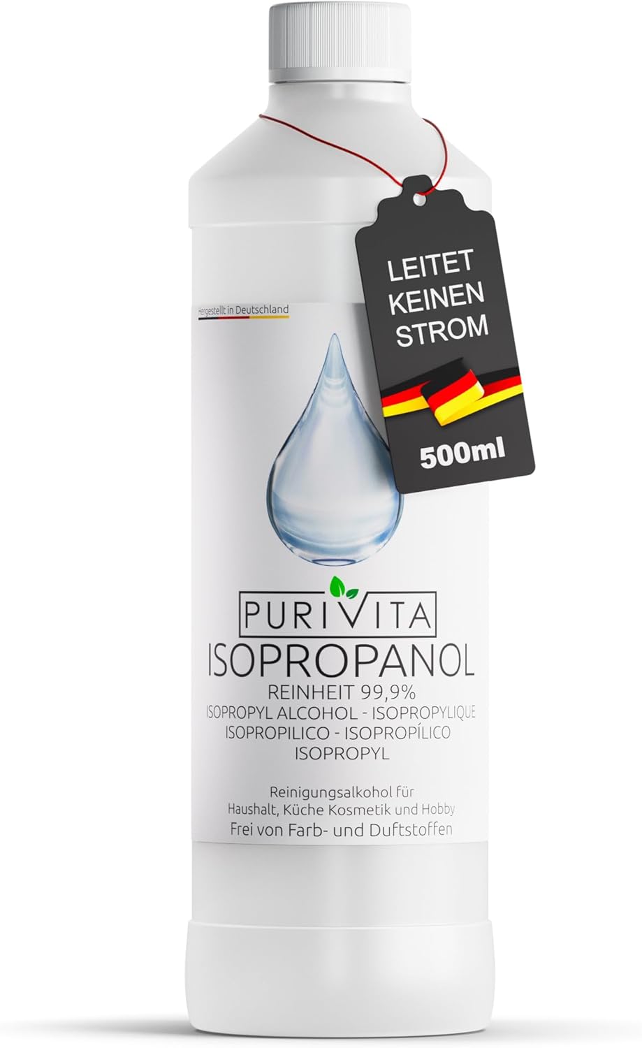 PURIVITA® Isopropanol Reinigungsalkohol  500ml