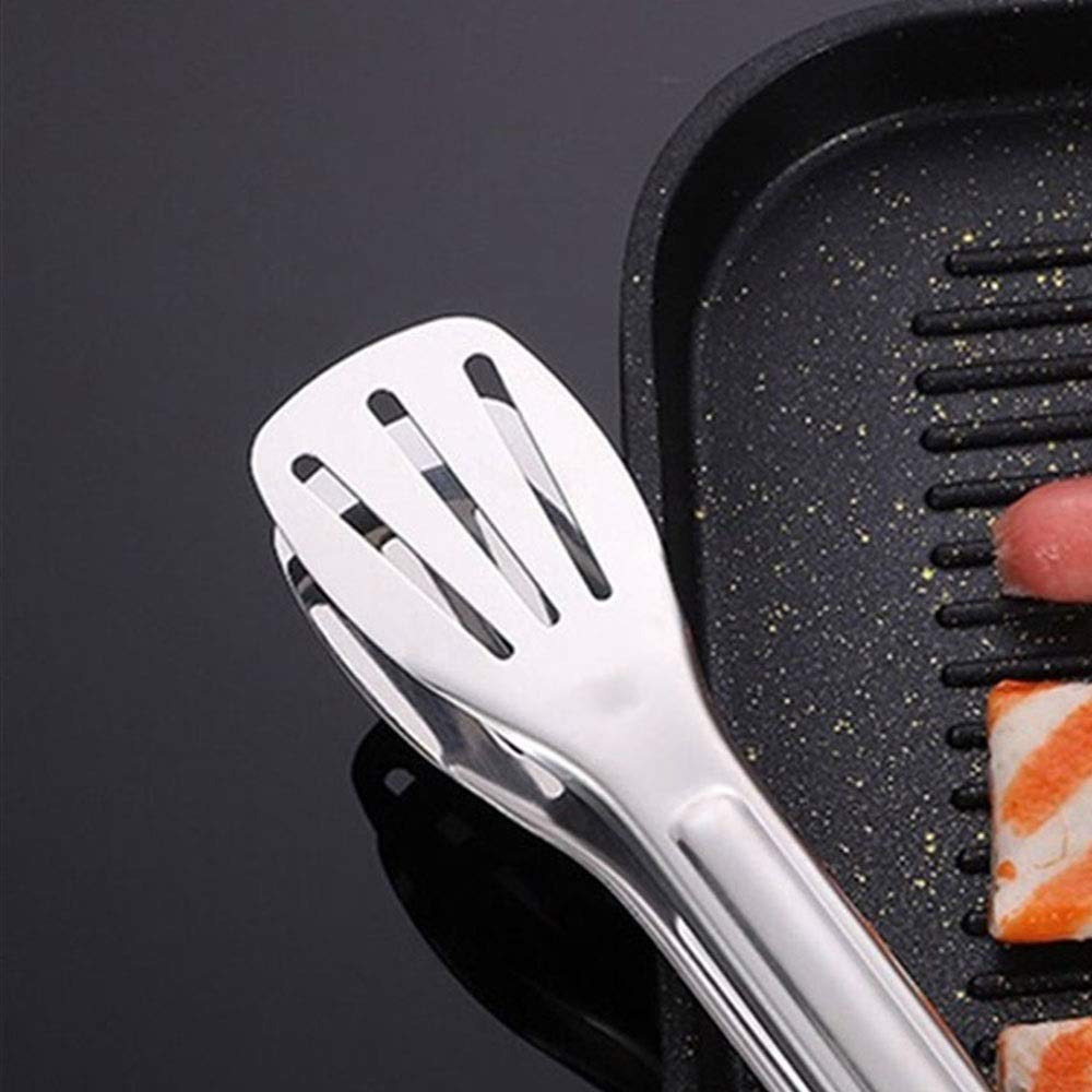 Pinces de Cuisine Le Clip Alimentaire en Acier Inoxydable 304 Convient aux Outils de Cuisine Taille: 4,5 * 24 cm / 4,5 * 28,5 cm / 4,5 * 33,5 cm (B)