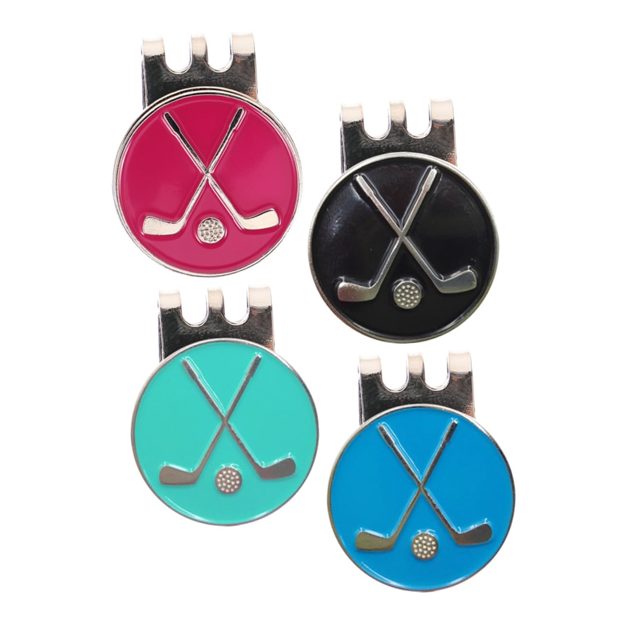INOOMP Clip per Cappello Magnetico Marcatore per Palline da Golf Produttore di Palline da Golf Marcatore per Palline da Golf Cappelli Comoda Clip per Cappello da Golf Marcatore per