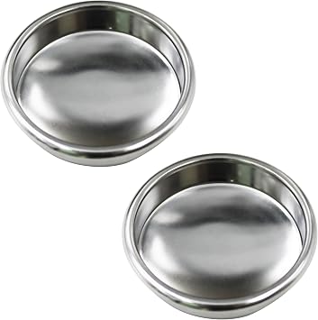 58mm backflush blind filter basket disc,58mm portafilter backflush, coffee machine blind filter basket,Fits Breville Gaggia Classic and other Espresso Machines Espresso Cleaning Disc 2 pcs