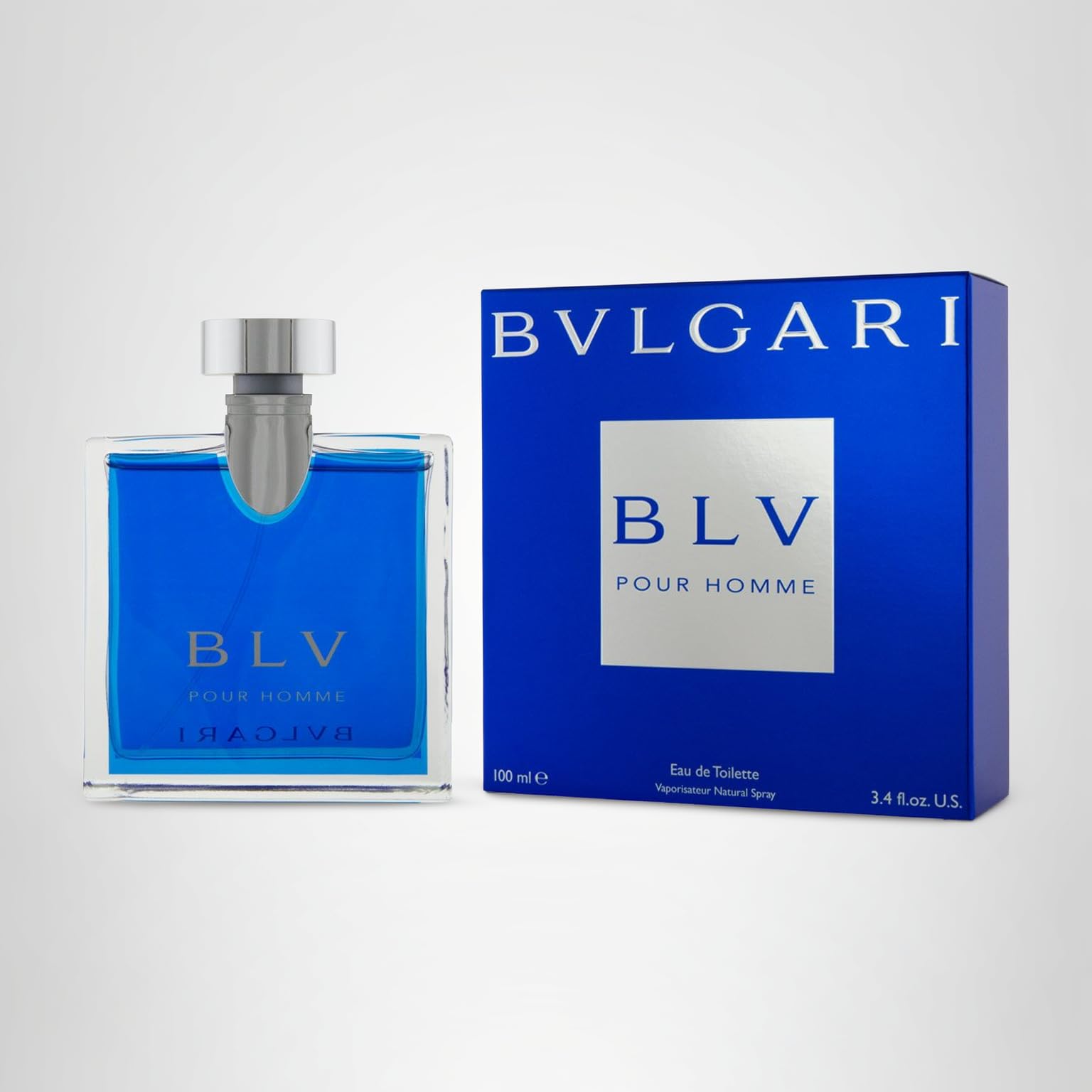 Bvlgari Men's BLV Pour Homme EDT Spray,Blue,3.4 oz : Amazon.co.uk