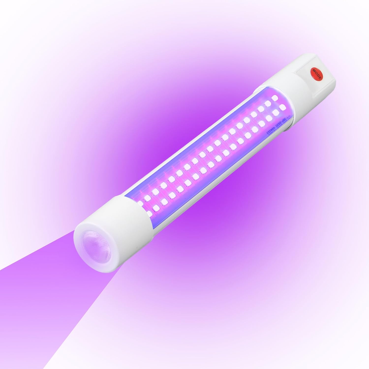 Black Light Rechargeable Battery Operated - Small Portable Black Light bar 395nm