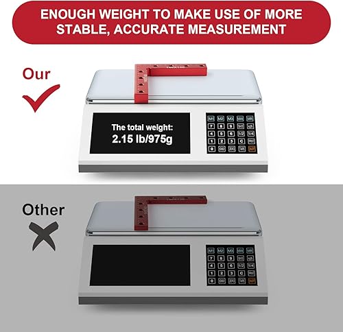 Miniatura 5 de Tooltekt - Abrazaderas de esquina para carpintería de 90 grados con cuadrado de posicionamiento, 5.512 x 5.512 in