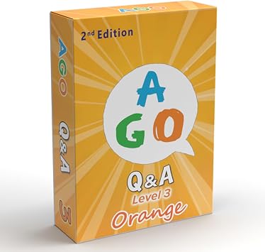 AGO Q&A 2nd Edition Orange Level 3 Card Game