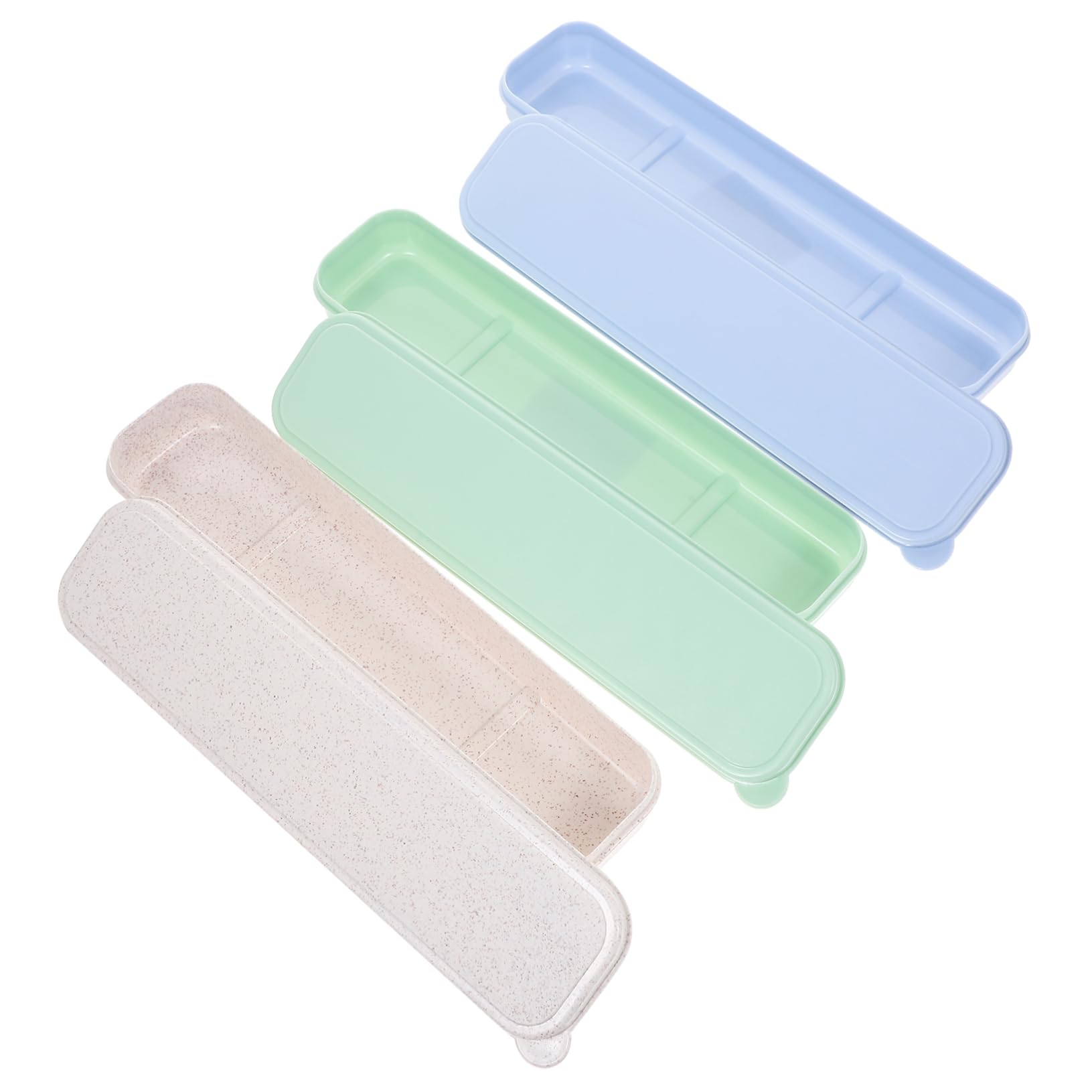 Gadpiparty 5 Sätze Teiliges Make Up Pinselhalter Aufbewahrungsbox Für Kosmetikpinsel Kompakte Reise Make Up Für Unterwegs Organisation Von Kosmetik Und Zubehör 6 Stücke * 5