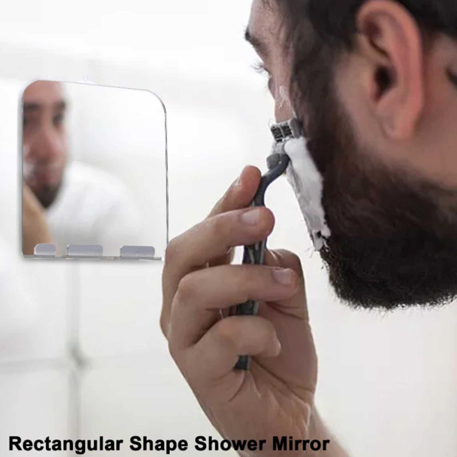 MYADDICTION Portable Shower Mirror Fogless Shaving Shave Mirror Bathroom - Image 4 thumbnail