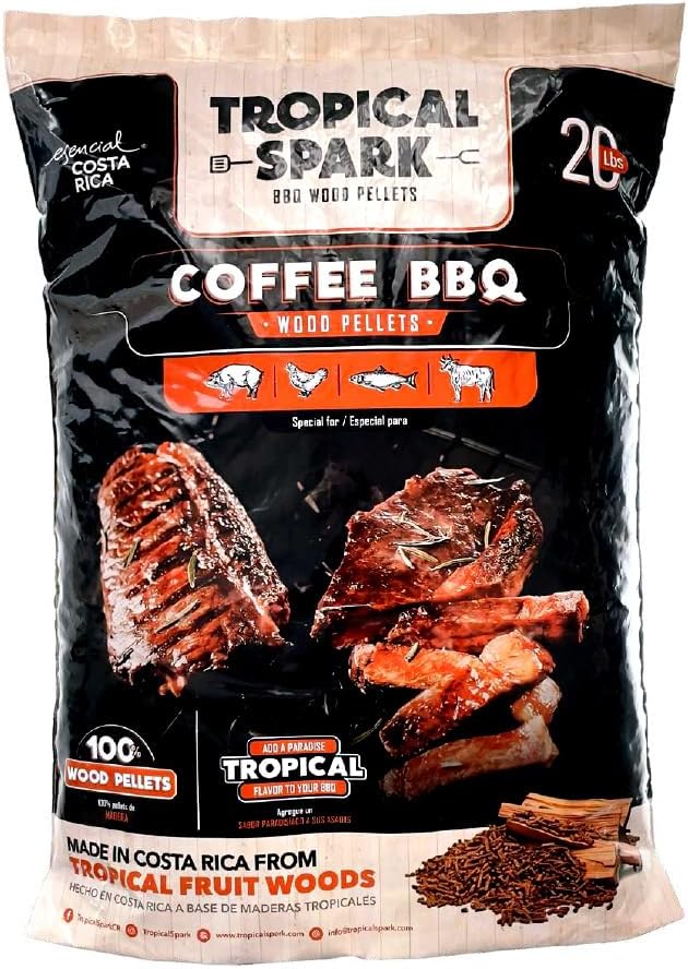 Wood Chips | Perfect for BBQ, Smoking, Grilling, Bake, Roast, Braise | Premium 100% All-Natural | Orange Wood | 20 lb. Bag