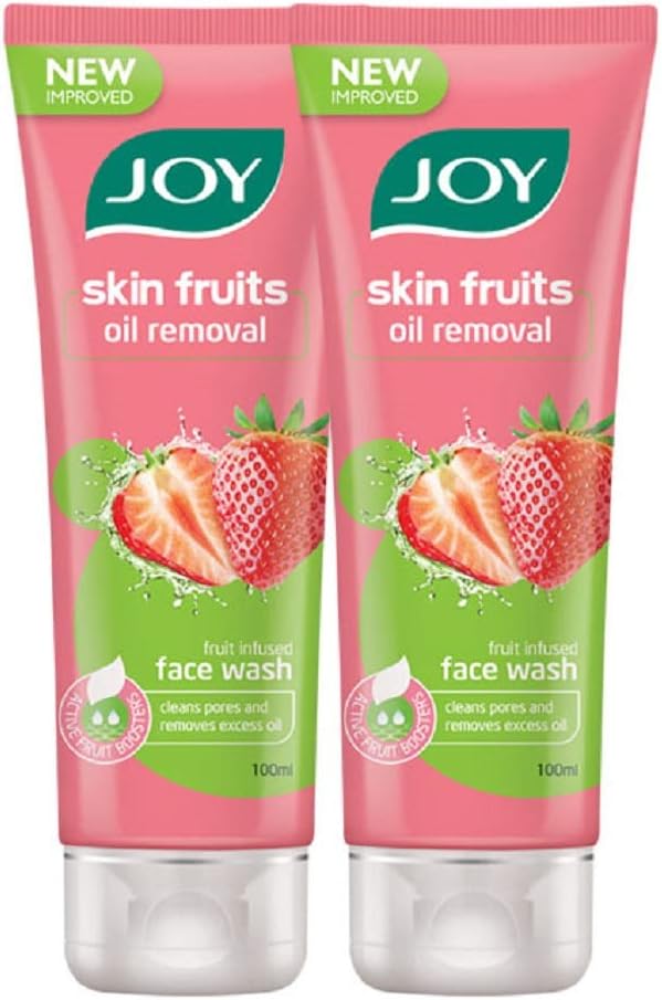 Skin Fruits Oil Removal Fruit Infused Strawberry Face Wash (2 X 100ml)