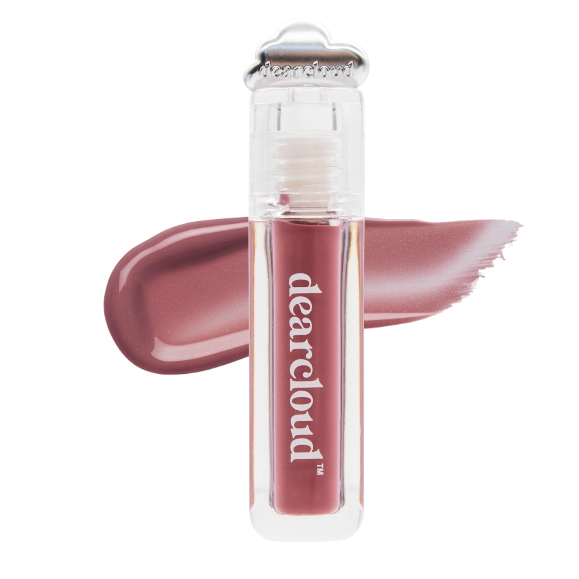 dearcloud Color Crush Lip Tint Lip Gloss for Women Tinted Lip Balm with Squalane Sundae 0 13 oz