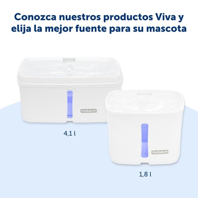 Foto 6 de 8 de Fuente para Mascotas Viva de PetSafe, Gatos y Perros pequeños: 1,8 l/64 oz