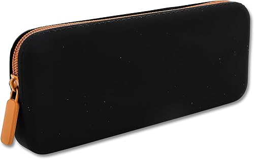 Soporte y organizador de brochas de maquillaje de silicona, soporte de cepillo de maquillaje de viaje para herramientas cosméticas y más. Bolsa de