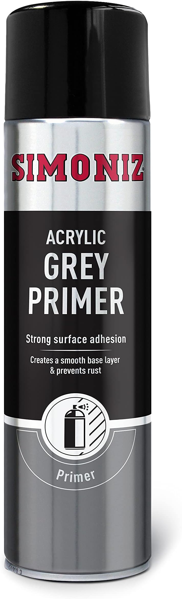Simoniz Grey Plastic Primer Spray Paint, Car Primer Spray Paint For All
