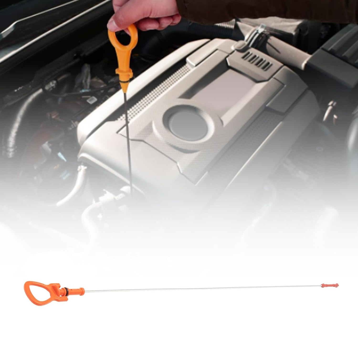 Engine Oil Dipstick Replaces 2710108001 - Compatible with C250 2012-2015 1.8L M271