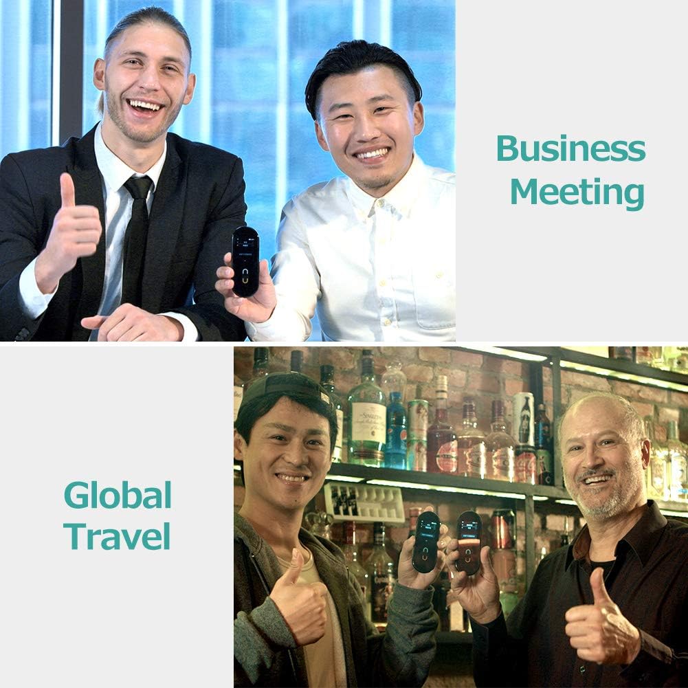 男性に人気 2ウェイライブ会話話用翻訳機 タッチスクリーン付き 言語学習 旅行 ビジネス用 37の異なる言語はgoogle Microsoft Baidu Nuance Rachelbaptista Com Br