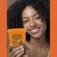 Vista 6 de COCOCARE - Africare Cocoa Butter 10.5 Oz - for Skin and Hair - Enriched With Vitamin E and Shea Butter