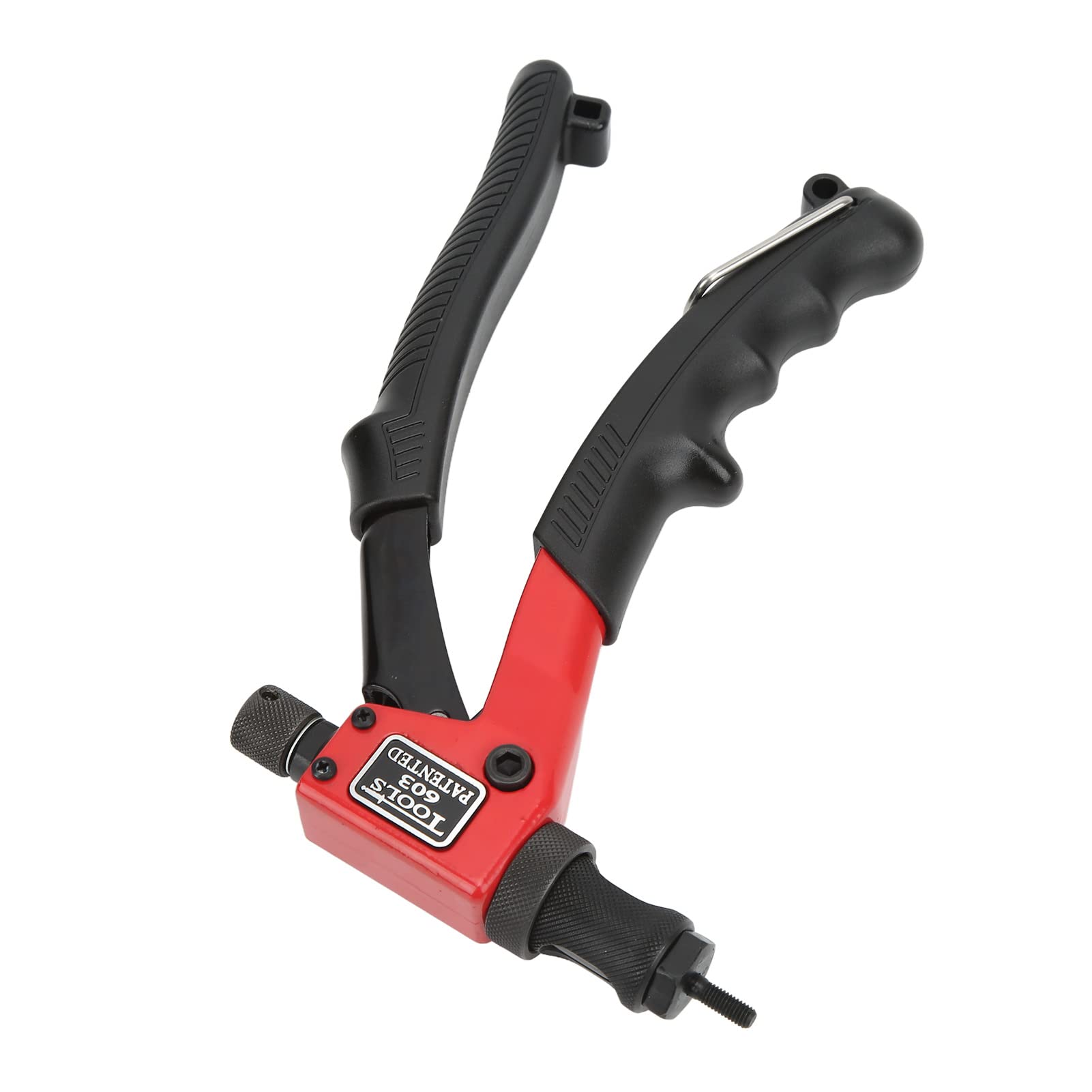 Kit de Remachado Manual Kit de Remache Manual Herramienta de Tuerca de Remache de Metal Resistente con Mandriles M3 M4 M5 M6 y SAE Uso Ergonómico con una Sola Mano para Muebles Metálicos