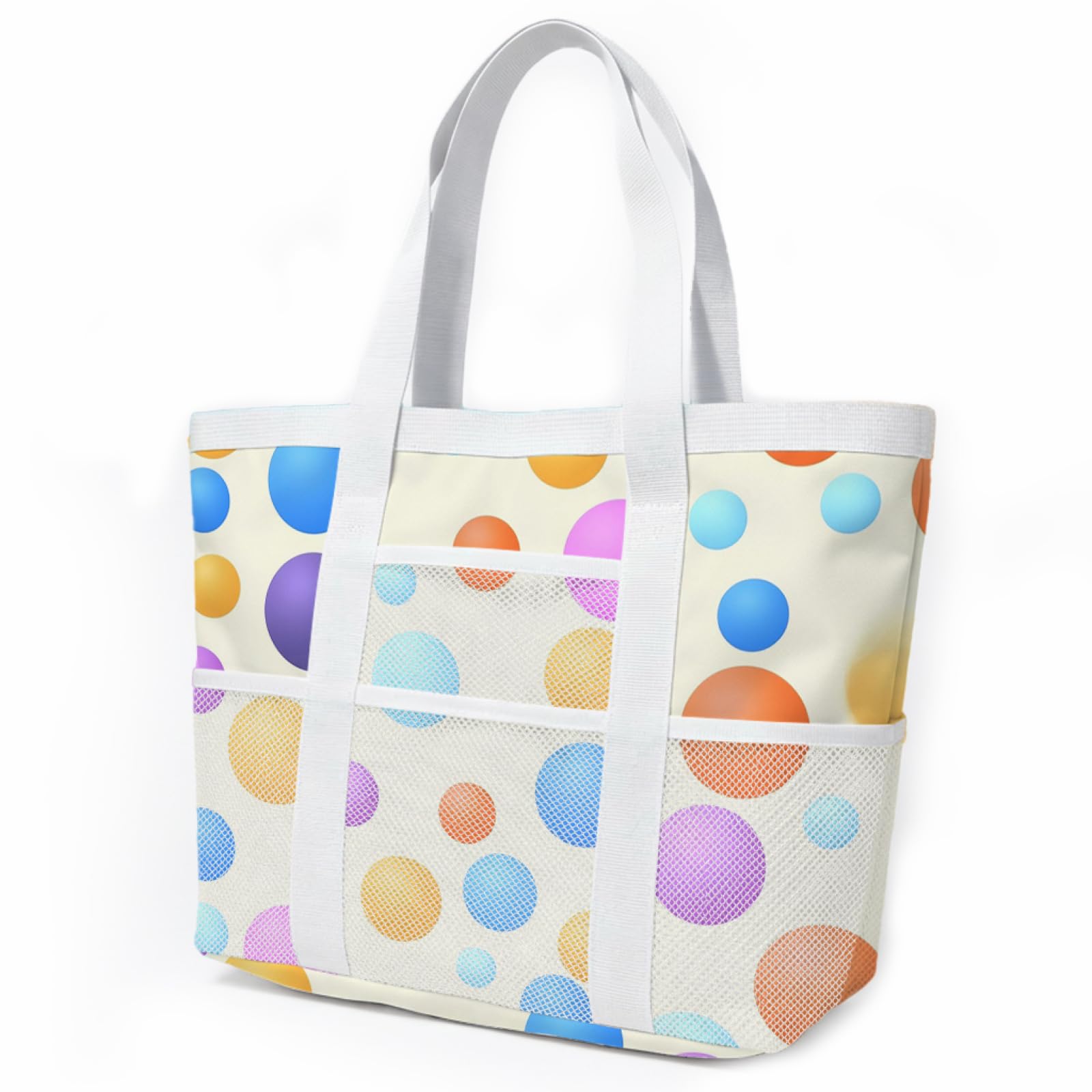 Strandtasche Strandtasche mit Reißverschluss Handtaschen Beach Bag Handbag Faltbar Einkaufstasche Sandschutz Strandtaschen Badetasche Strand Tasche Pool Bag