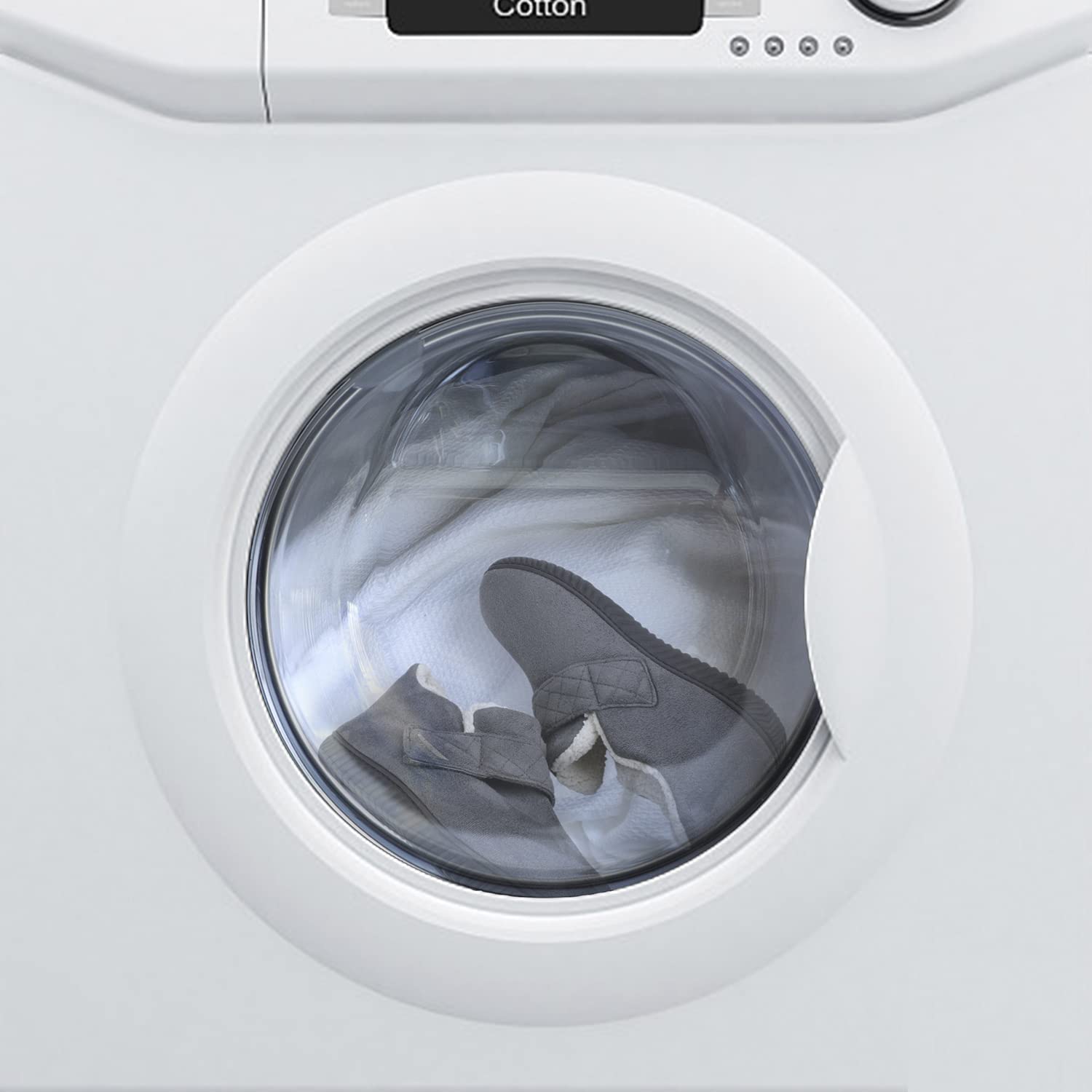 Zizor Women's Adjustable House Shoes Slippers Indoor Outdoor with Memory Foam, Warm Winter Fuzzy Lined Home Slippers