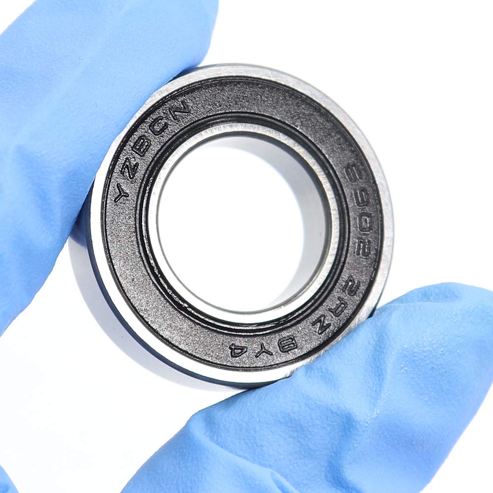 6902RS Bike Hub Bearing, 15x28x7mm Wheel Ball Bearings, Pick of 6Pcs