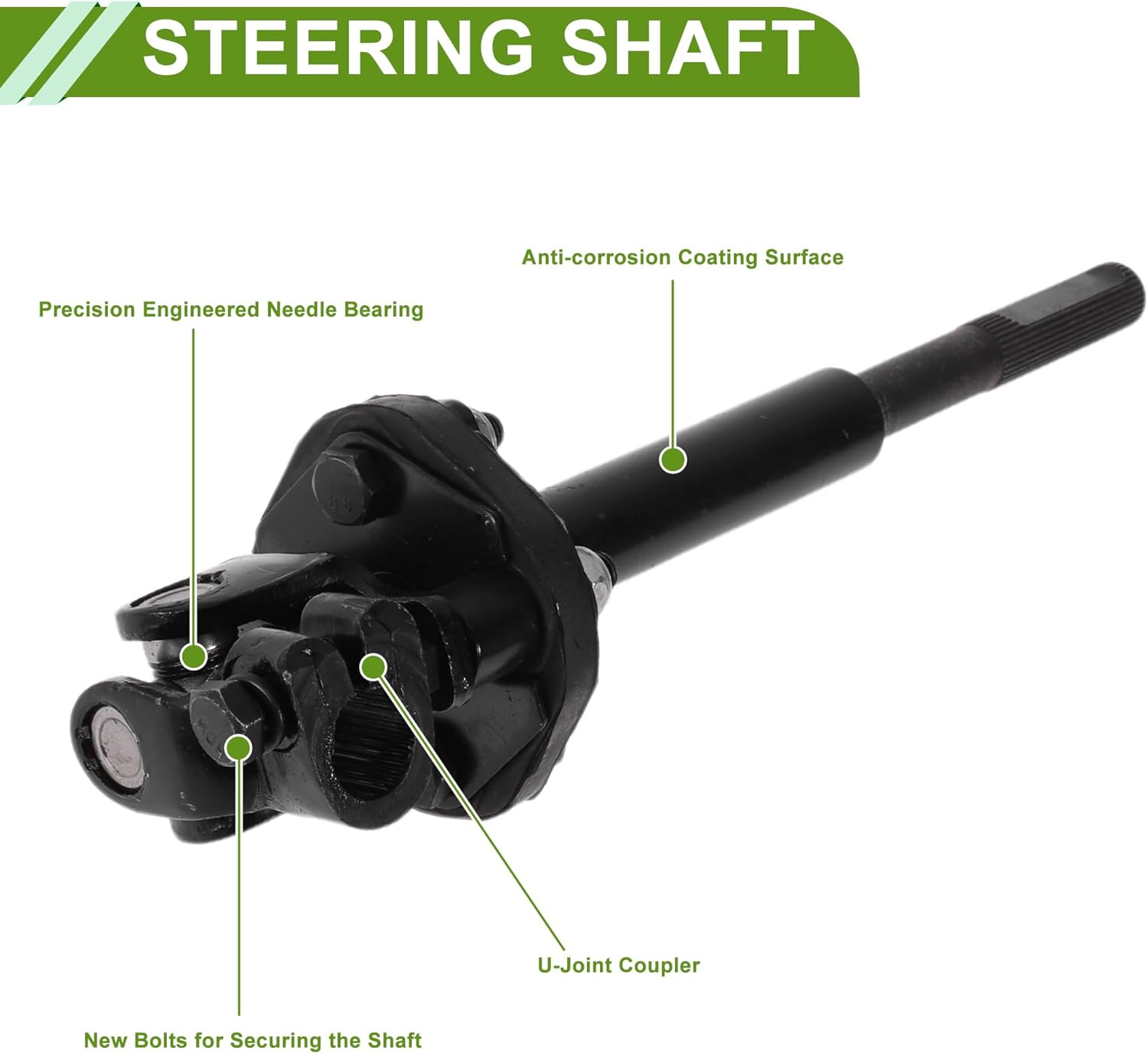 ACROPIX Steering Column Shaft for Toyota Tacoma 2005-2015 Steering Shaft No.4522004010 Metal 1 Pc