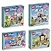 Produktbild Lego Disney Princess 4er Set 41151 41152 41153 41154 Mulan + Dornröschens Märchenschloss + Arielles königliches Hochzeitsboot + Cinderellas Traumschloss