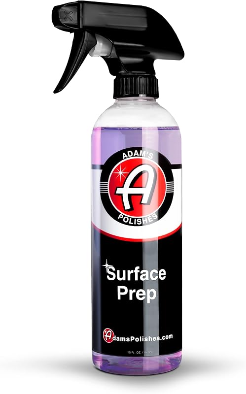 Preparación de superficies (16 oz): un aerosol limpiador de superficies para preparación de pintura automática para aplicar cualquier revestimiento cerámico, cera para automóviles o sellador en aerosol | Úselo después del tratamiento con barra de arcilla, lavado de autos y pulidor orbital
